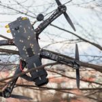 drone stuck in a tree representing crashing Aerometrix share price