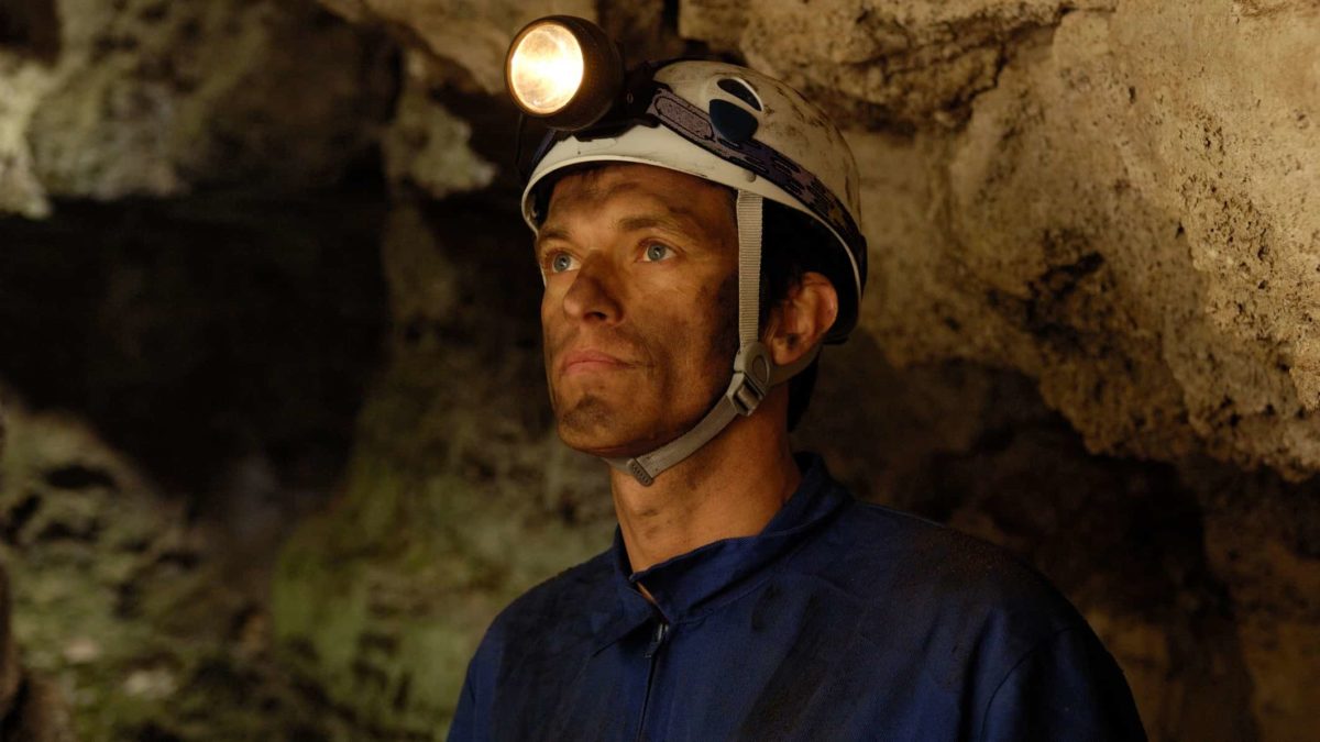coal miner in a mine